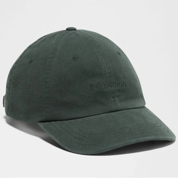 🆕 LULULEMON Classic Ball Cap *Wash Rainforest Green NWT Size L/XL - Picture 1 of 16